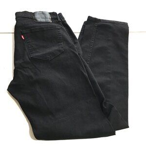 Levi's 505 Mens Jeans Size 33x34 Black Regular Fit